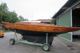 Holz-Segelboot aus dem Jahre 1965 zum Selbstausbau, â‚¬ 5.500,00