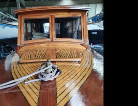 restauriertes Notarboot/Saloonboot 1930 + E-Motor, â‚¬ 29.800,00